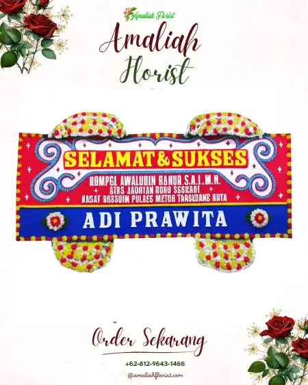 Papan Bunga Ucapan Selamat Citepus